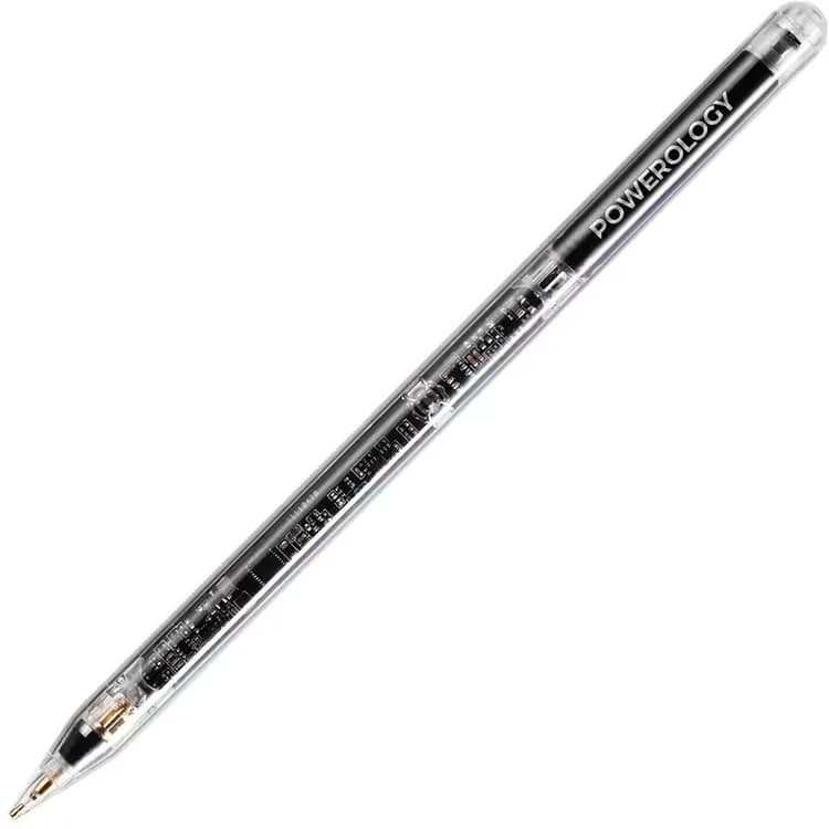 قلم لمسی هوشمند آیپد با نوک ۱.۵ میلی‌متری پاورولوژی(PSAITPN)Powerology 1.5mm Tip Smart Apple iPad Transparent Pencil — تصویر ۴