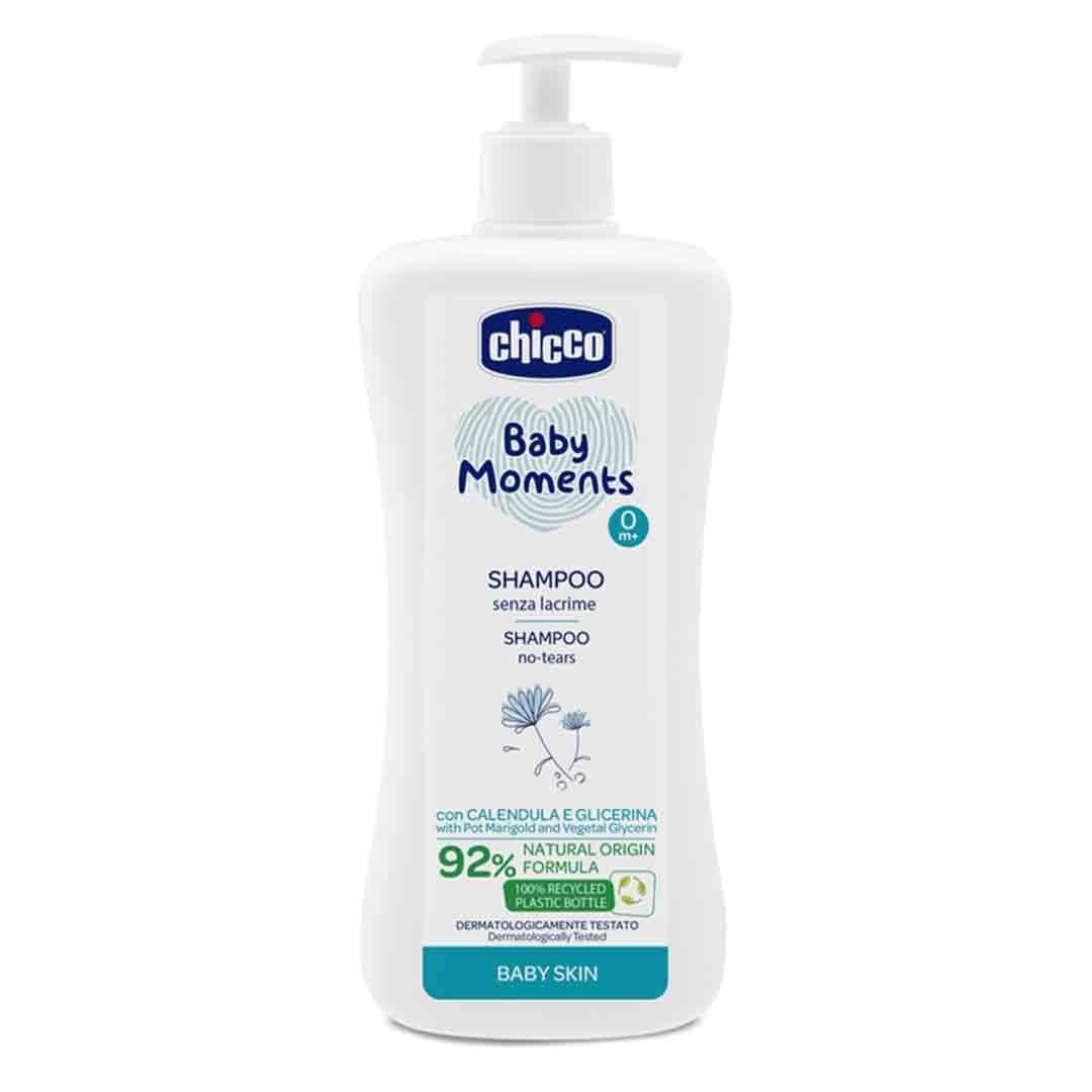 شامپو سر کودک چیکو Moments Baby Chicco عصاره گل همیشه بهار 500 میل
