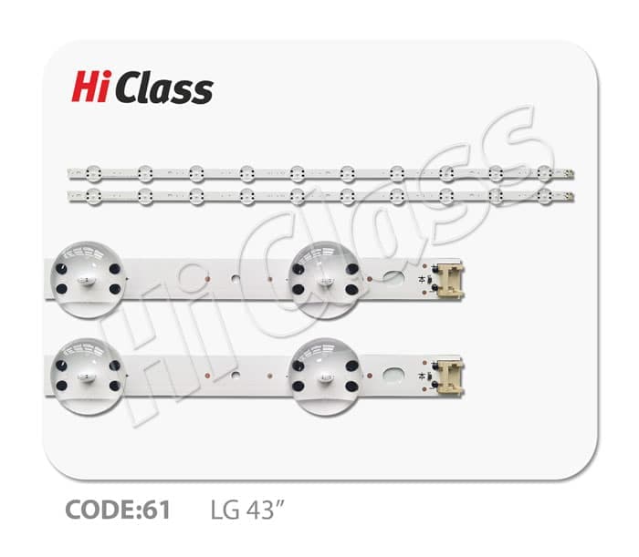 بک لایت تلویزیون ال جی 43 اینچ مدل 43LJ
