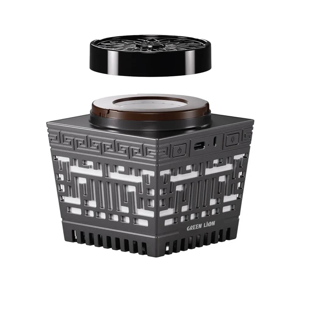 دستگاه بخور با پخش قرآن مدل Moon گرین لاین(GNMOONBHRBK) Green Lion Moon Bakhour Quran Speaker — تصویر ۳