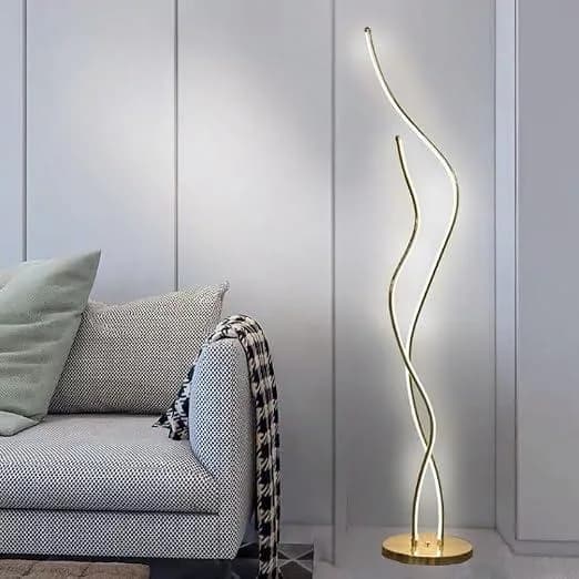 آباژور ایستاده مدرن طرح ابری کد 001018 — تصویر ۶