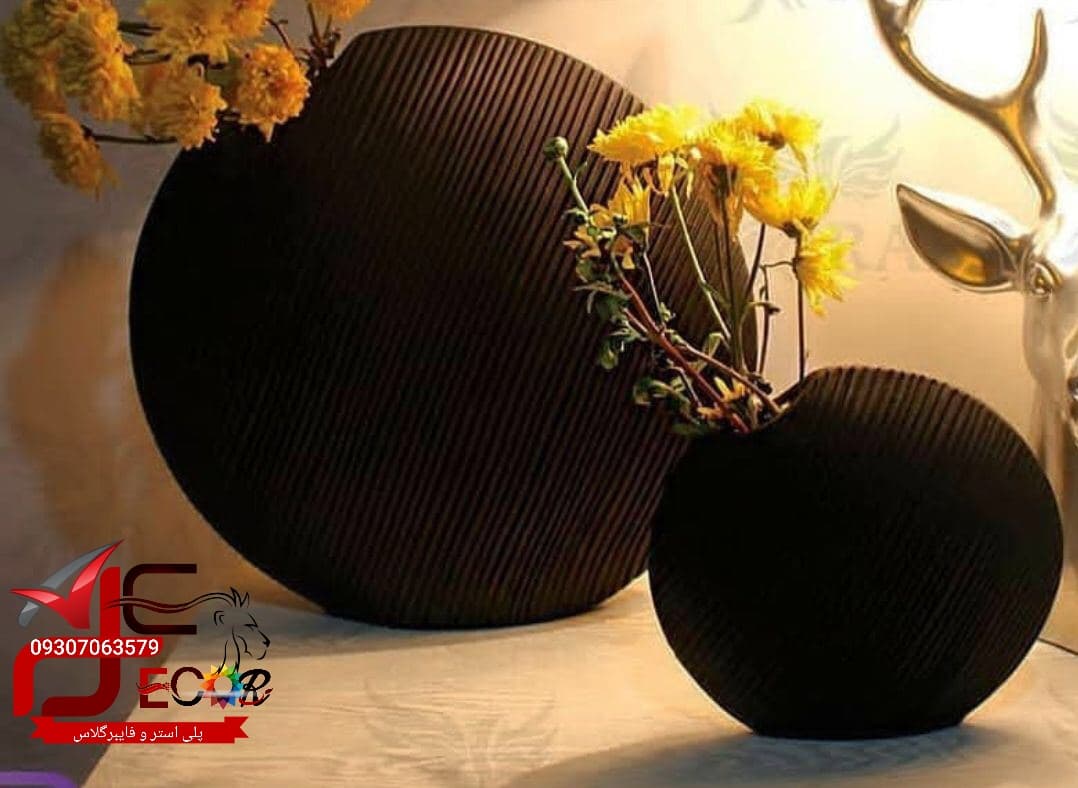 گلدان دایره ای جفت — تصویر ۲