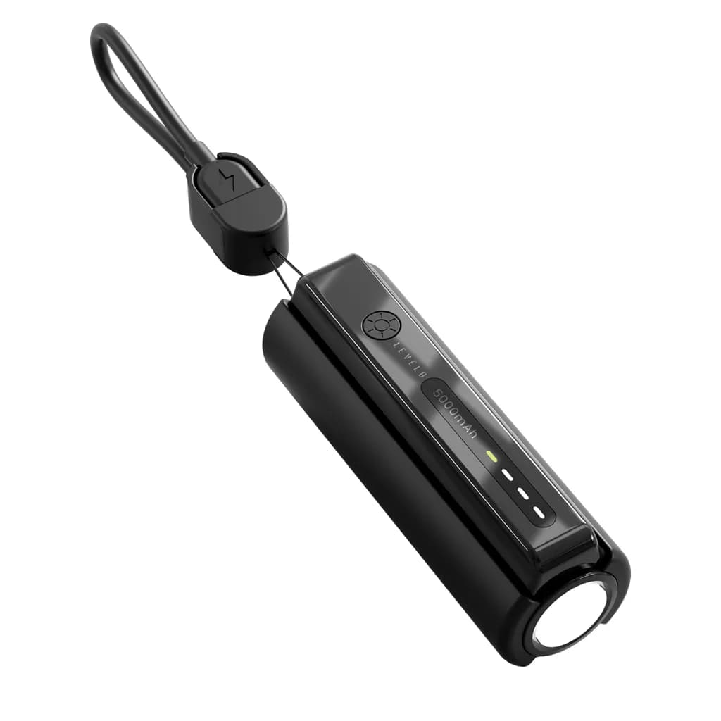 پاوربانک 5 هزار میلی آمپر ساعت همراه با چراغ قوه Nova Pro لولو(LVL-NOVAP) Levelo Nova Pro 5000mAh Power Bank with Flashlight