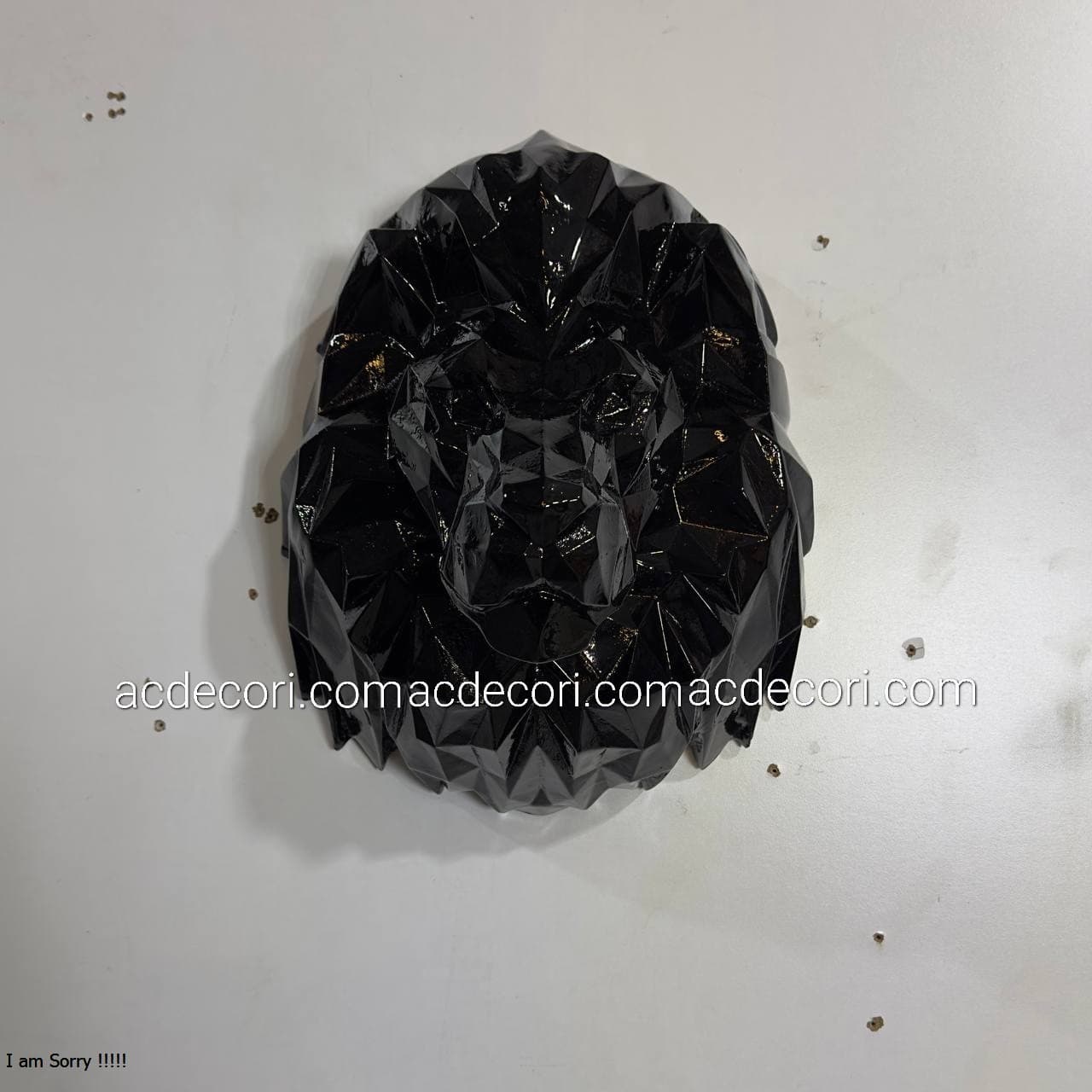 دکوری شیر گرافیکی مدرن پلی استر — تصویر ۲