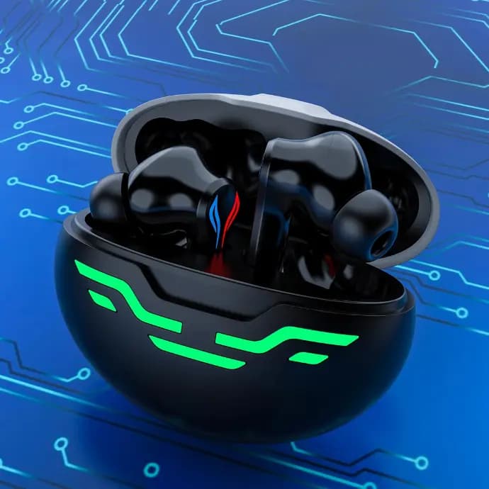 هندزفری بلوتوثی گیمینگ مدل PDX420 پرودو گیمینگ (PDX420) Porodo Gaming Ultra Low-Latency Gaming Earbuds — تصویر ۳