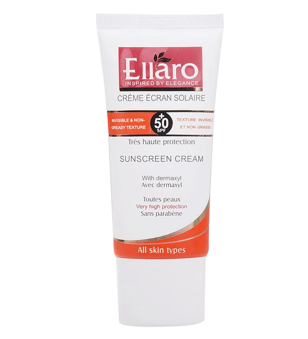 ضد آفتاب انواع پوست بدون رنگ SPF 50 الارو