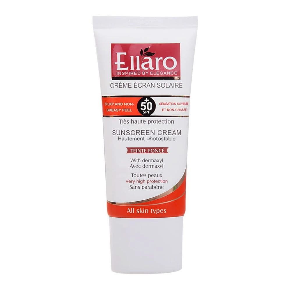 کرم ضد آفتاب انواع پوست رنگی SPF 50 الارو