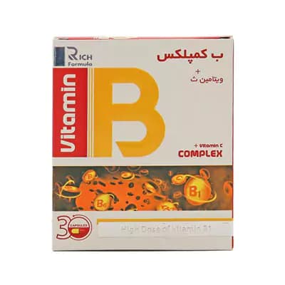 کپسول ب کمپلکس ویتامین ث بهستان 30 عددی
