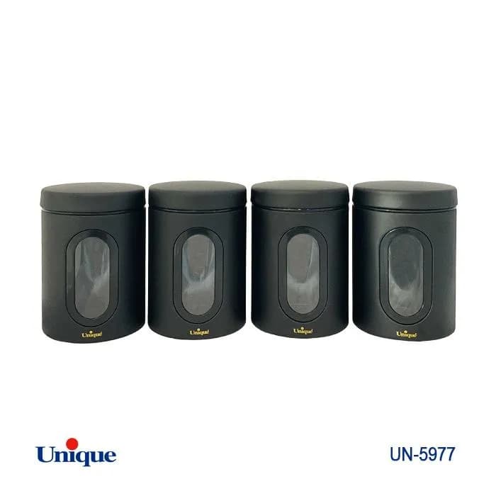 بانکه پنجره دار یونیک Unique 1 لیتر مشکی کد UN-5977
