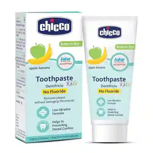 خمیر دندان ایتالیایی چیکو Chicco مناسب 6 +سال با طعم سیب و موز 50 میل