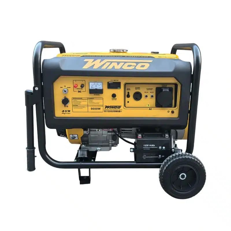 موتور برق 10 کیلووات بنزینی تکفاز – سه فاز وینکو مدل R16500DWHB