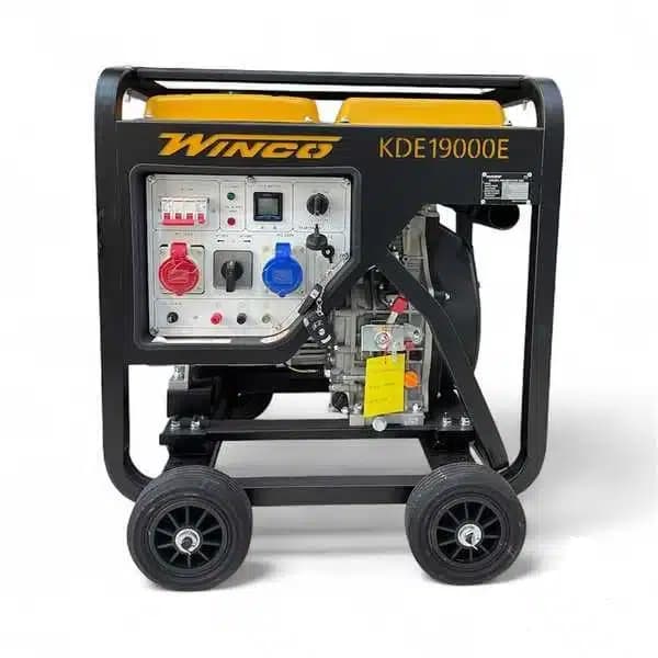 موتور برق دیزلی 10 کیلووات سه فاز – تک فاز وینکو مدل KDE19000E