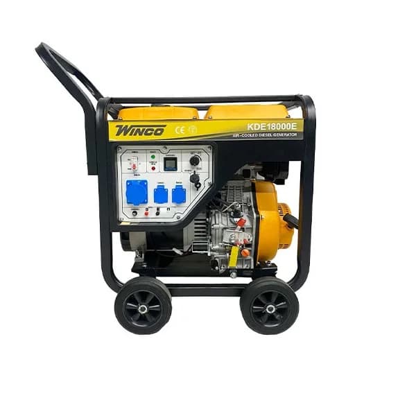 موتور برق 8.5 کیلووات دیزلی تکفاز – سه فاز وینکو مدل KDE18500E