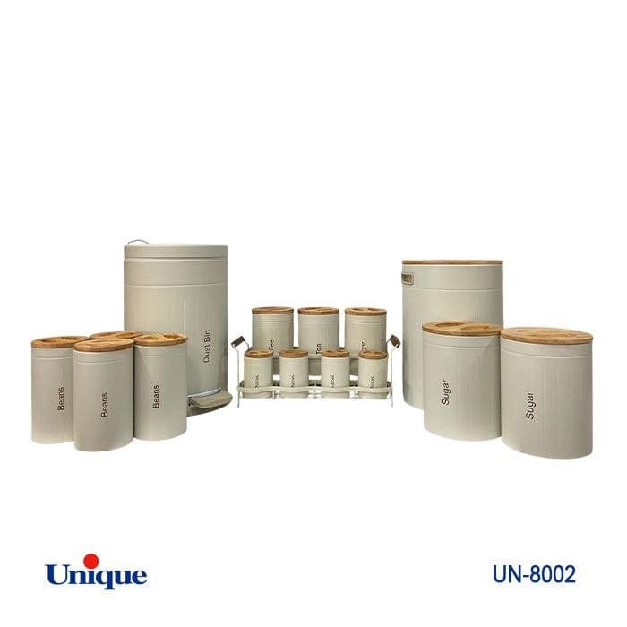سرویس آشپزخانه 16 پارچه یونیک Unique در بامبو کد UN-8002 — تصویر ۲