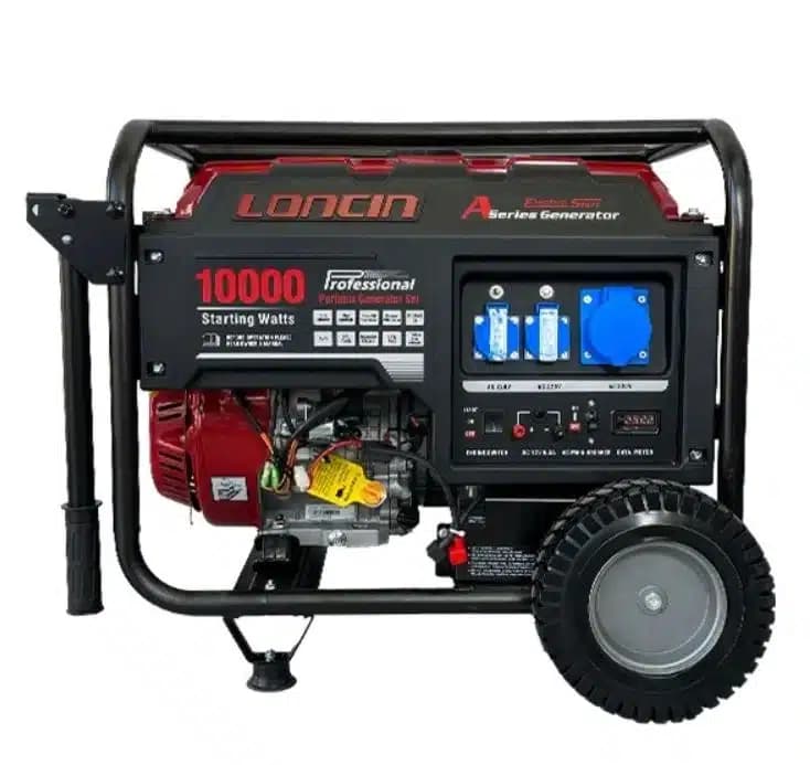 موتور برق بنزینی لانسین 7.7 کیلووات مدل LC10000DAS تک فاز