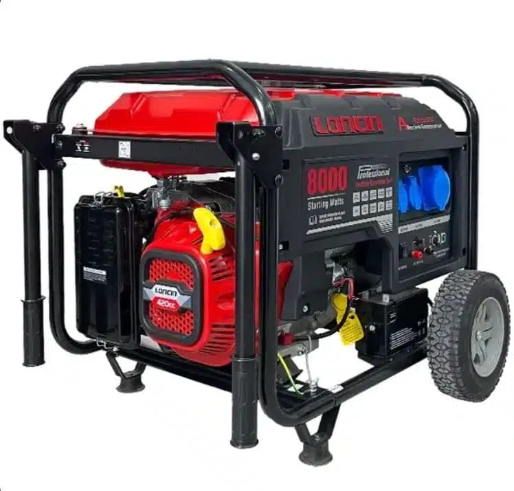 موتور برق بنزینی لانسین 6.5 کیلووات مدل LC8000DAS