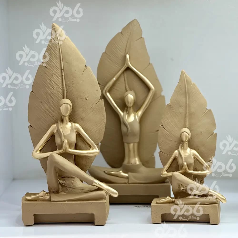 مجسمه رزین یوگابرگی 3سایز