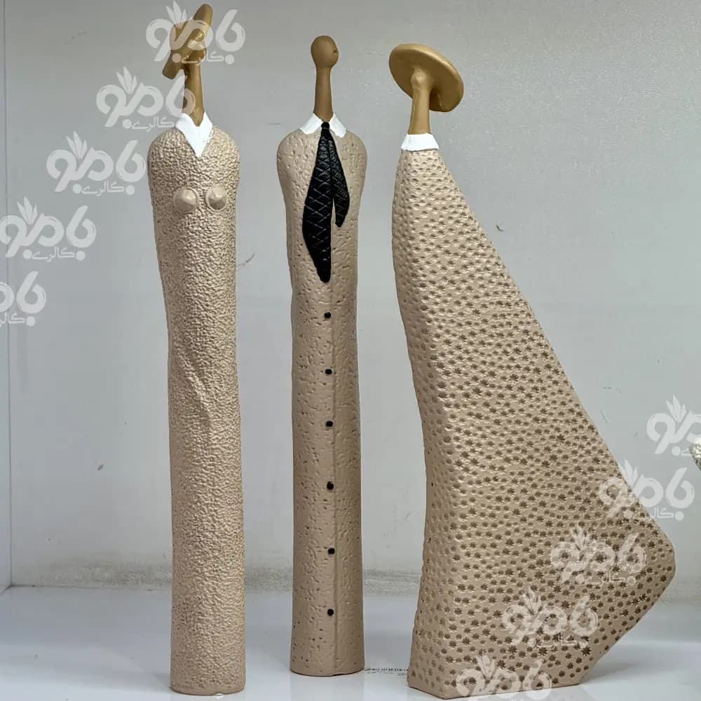 مجسمه رزین آدمک کبریتی تکی بزرگ