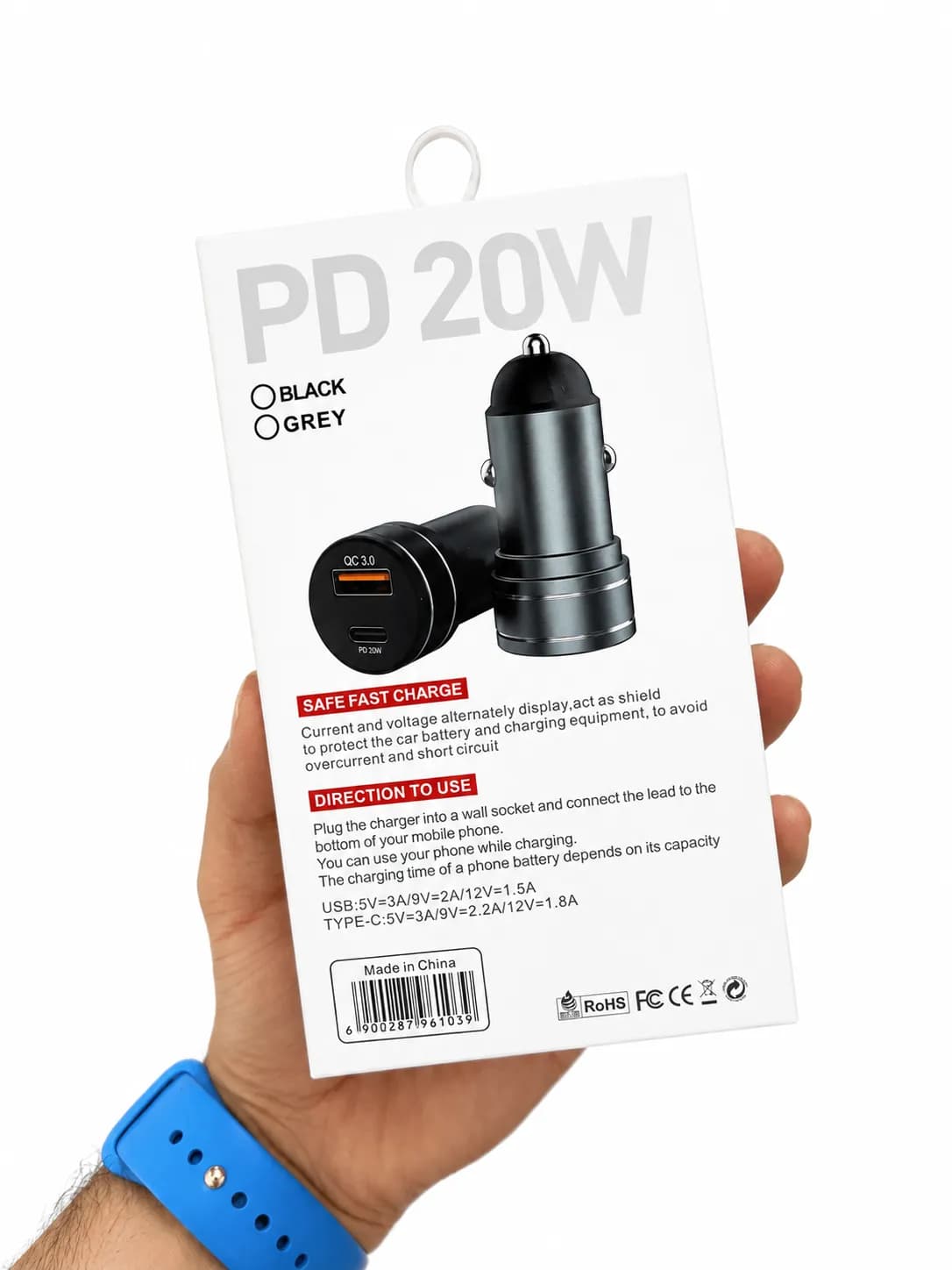 شارژر فندکی خودرو مدل ZD-014 — تصویر ۴