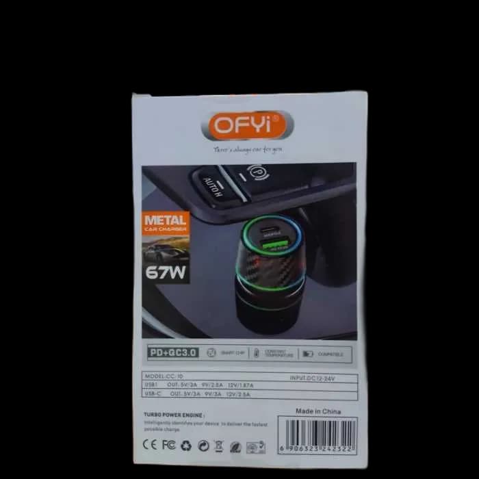 شارژر فندکی OFYI مدل CC10 — تصویر ۲