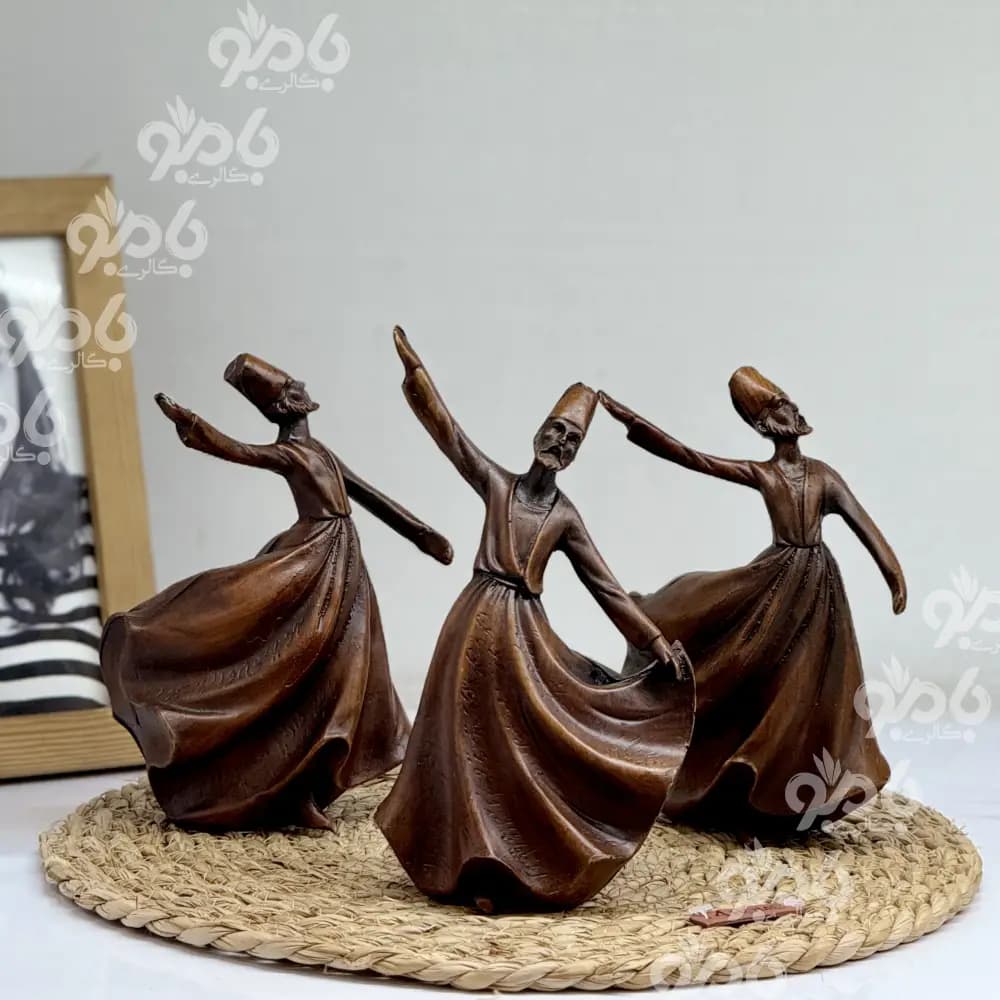مجسمه رزین3عددی رقص سماء بزرگ