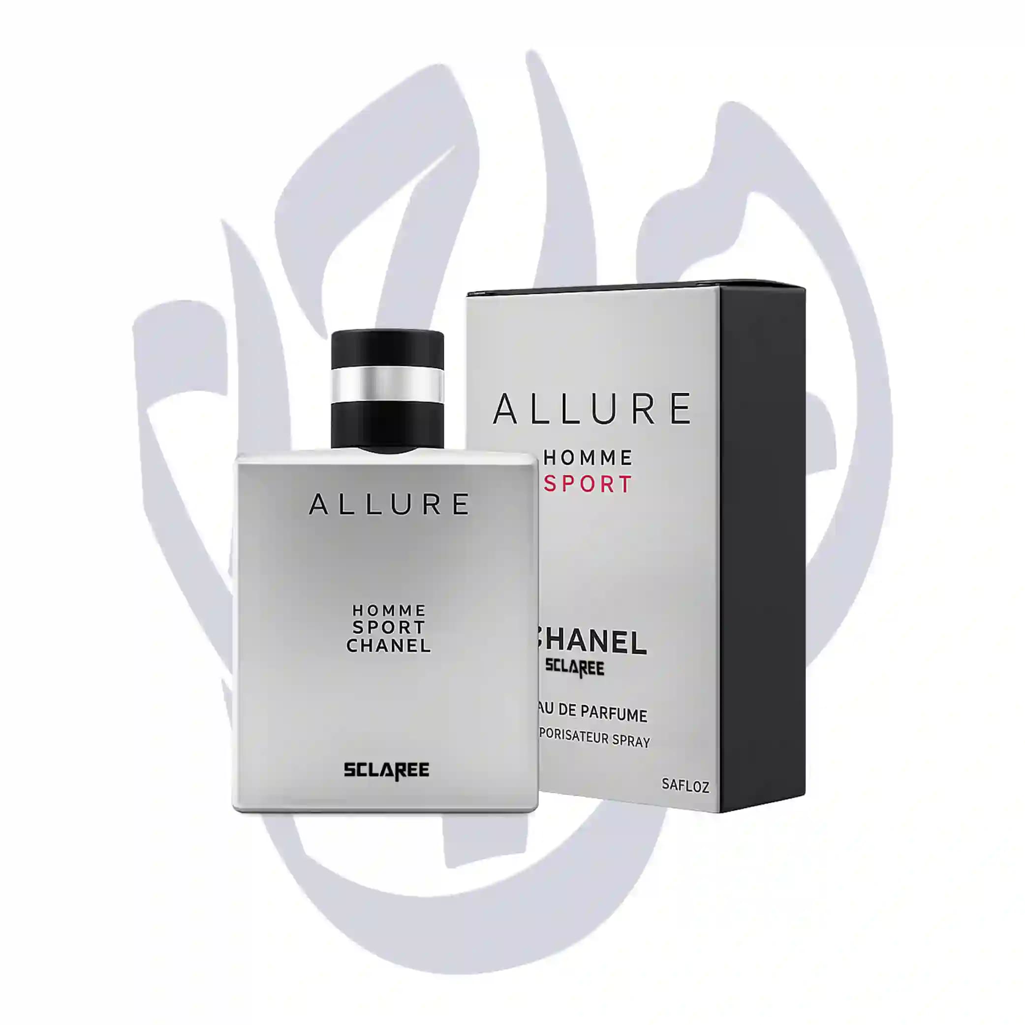 ادوپرفیوم مردانه اسکلاره Sclaree مدل الور هوم اسپرت Chanel Allure Homme Sport حجم 100 میلی لیتر طرح مارک