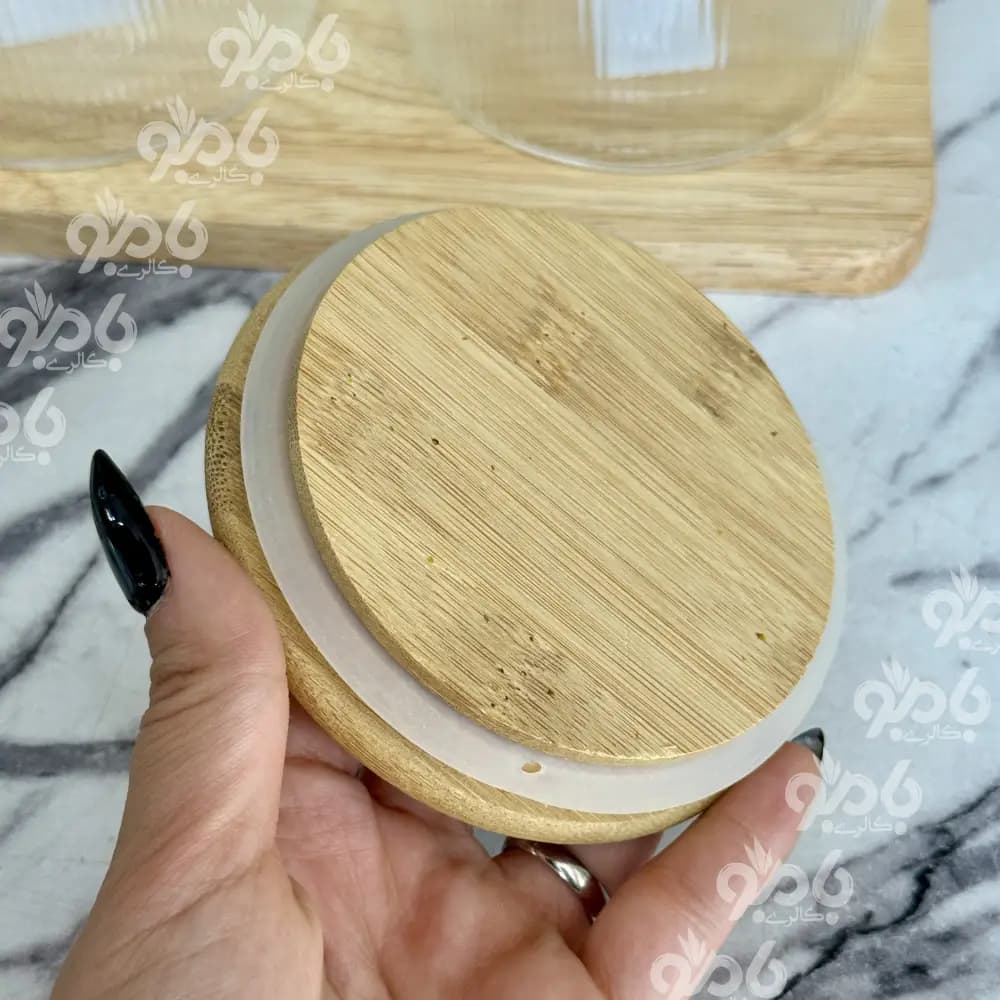 بانکه پیرکس گرد شیار قطر 10 سانت — تصویر ۲