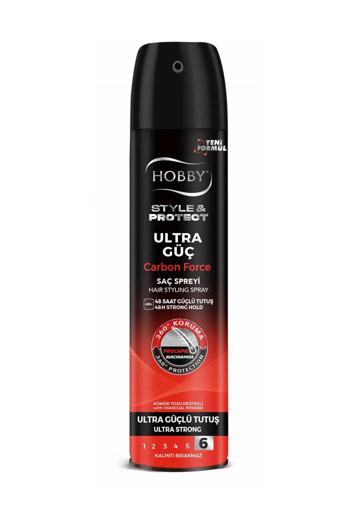 اسپری مو Hobby اورجینال خارجی هوبی Ultra Strong Hair Spray 250 ml
