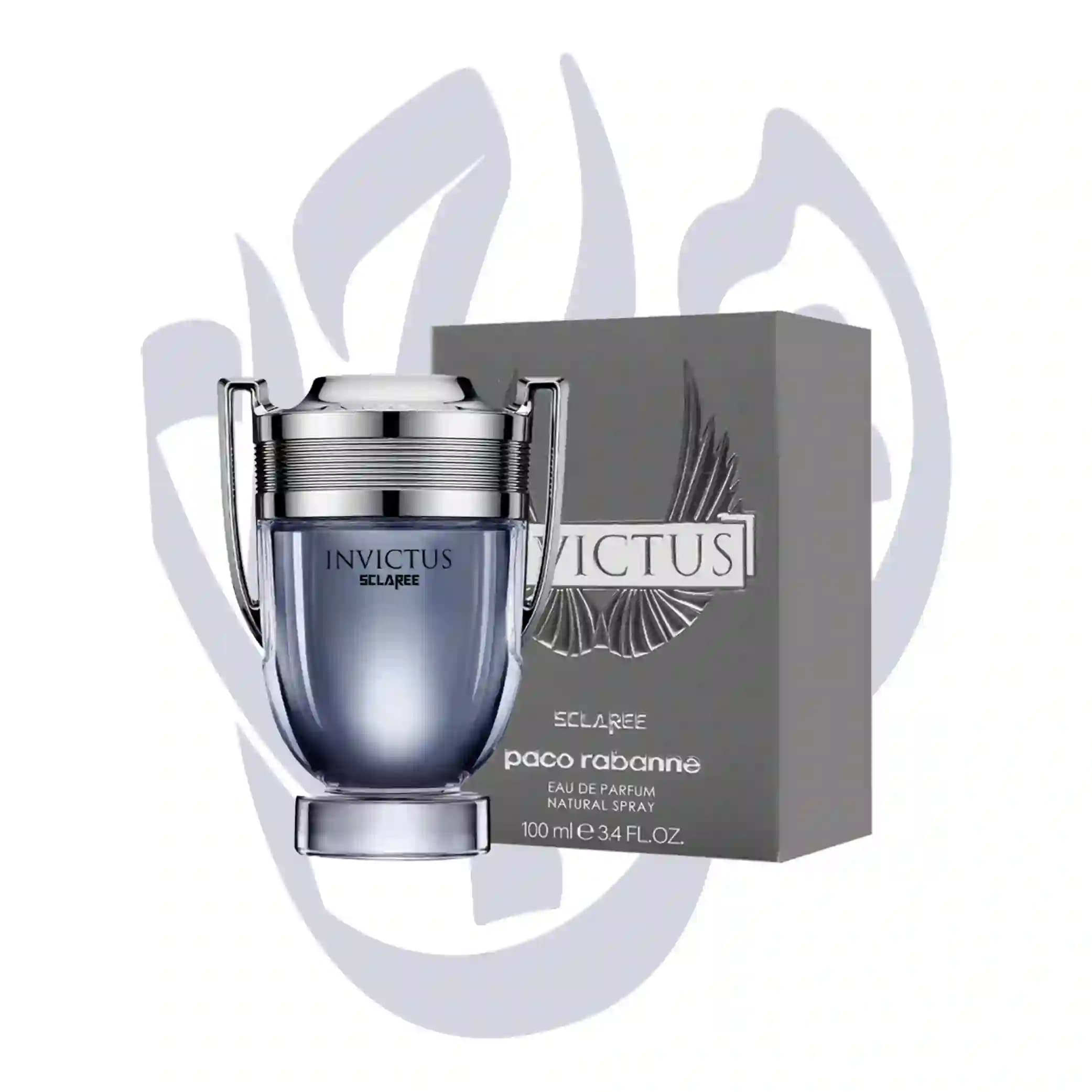 ادوپرفیوم مردانه اسکلاره Sclaree مدل اینوکتوس Invictus حجم 100 میلی لیتر طرح مارک
