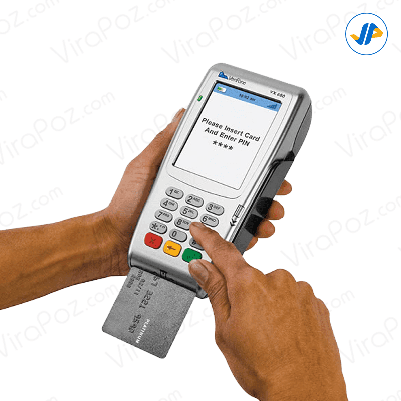 دستگاه کارتخوان سیار وریفون Verifone VX680 — تصویر ۲