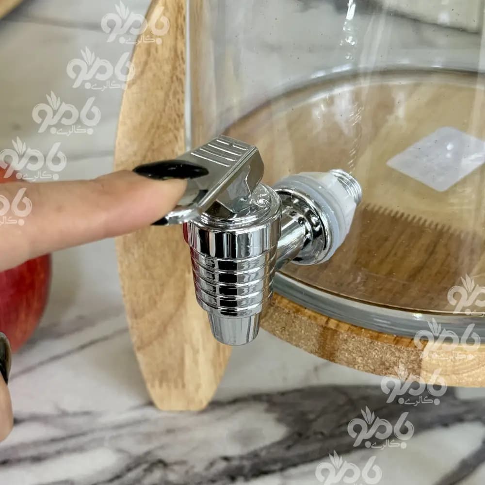 کلمن شیشه ای رویال کد2 ساده — تصویر ۳