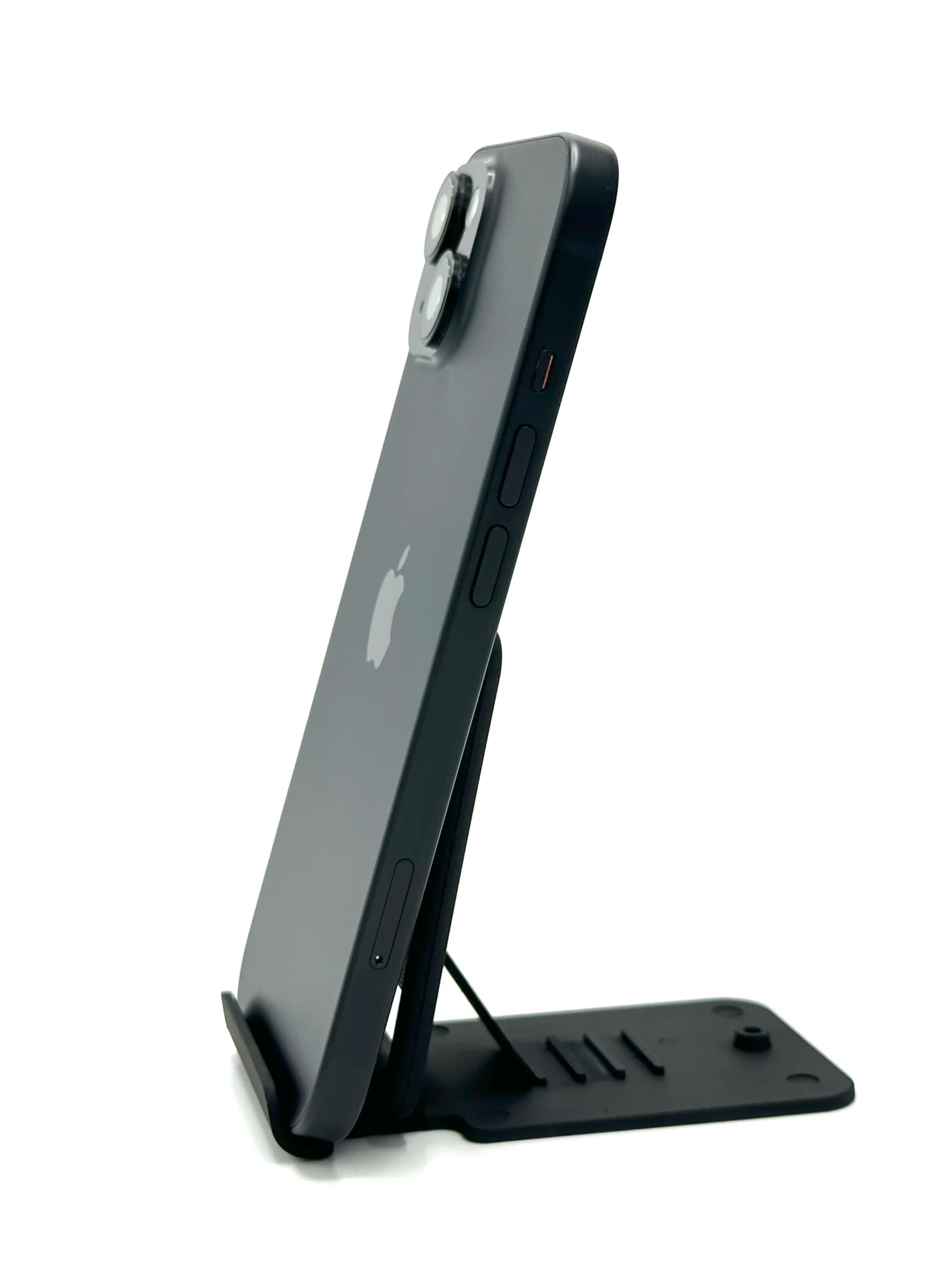 آیفون 15 مشکی {کارکرده} دو سیم کارت 256 گیگ باتری 97 CH — تصویر ۴