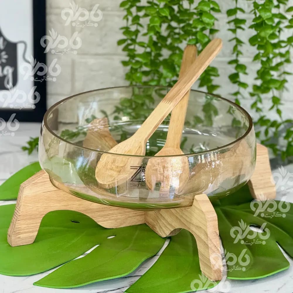 سالاد و میوه خوری چوبی آریو شامپاینی