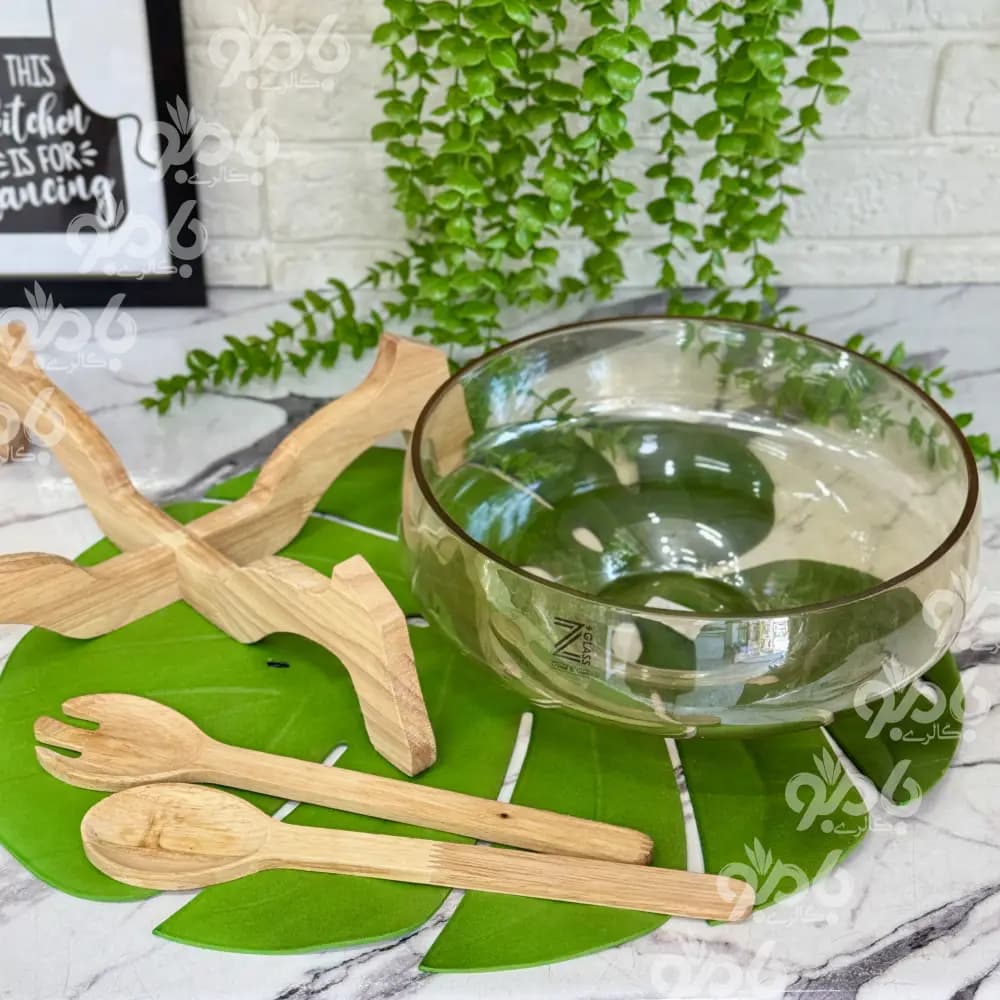 سالاد و میوه خوری چوبی آریو شامپاینی — تصویر ۴