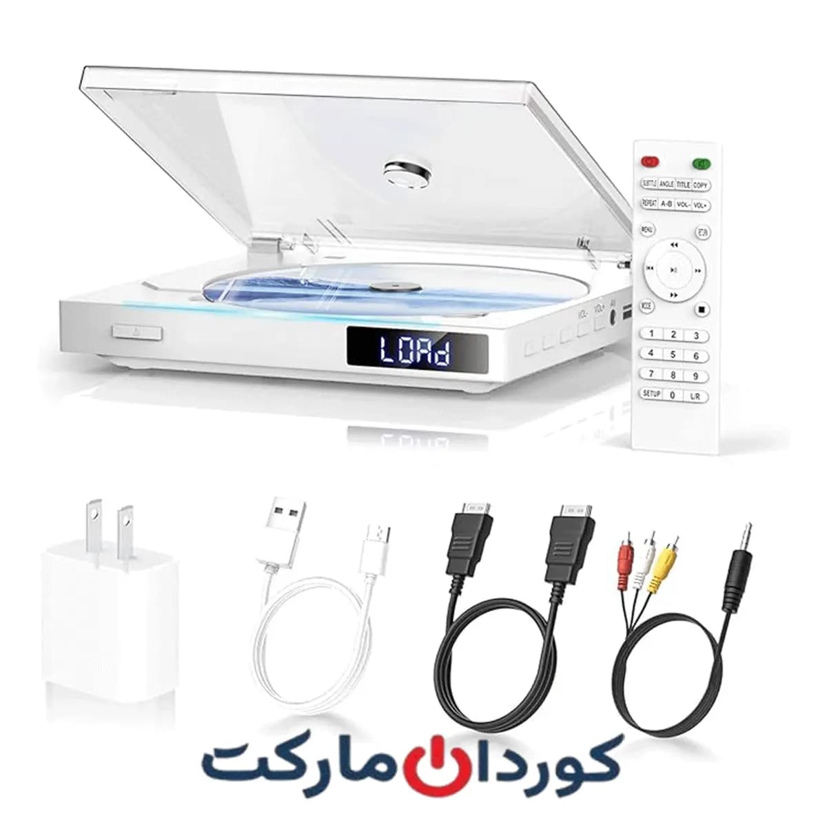 پخش کننده دی وی دی میت سفارش آلمان Maite dvd با بلندگوی داخلی HiFi – مشکی