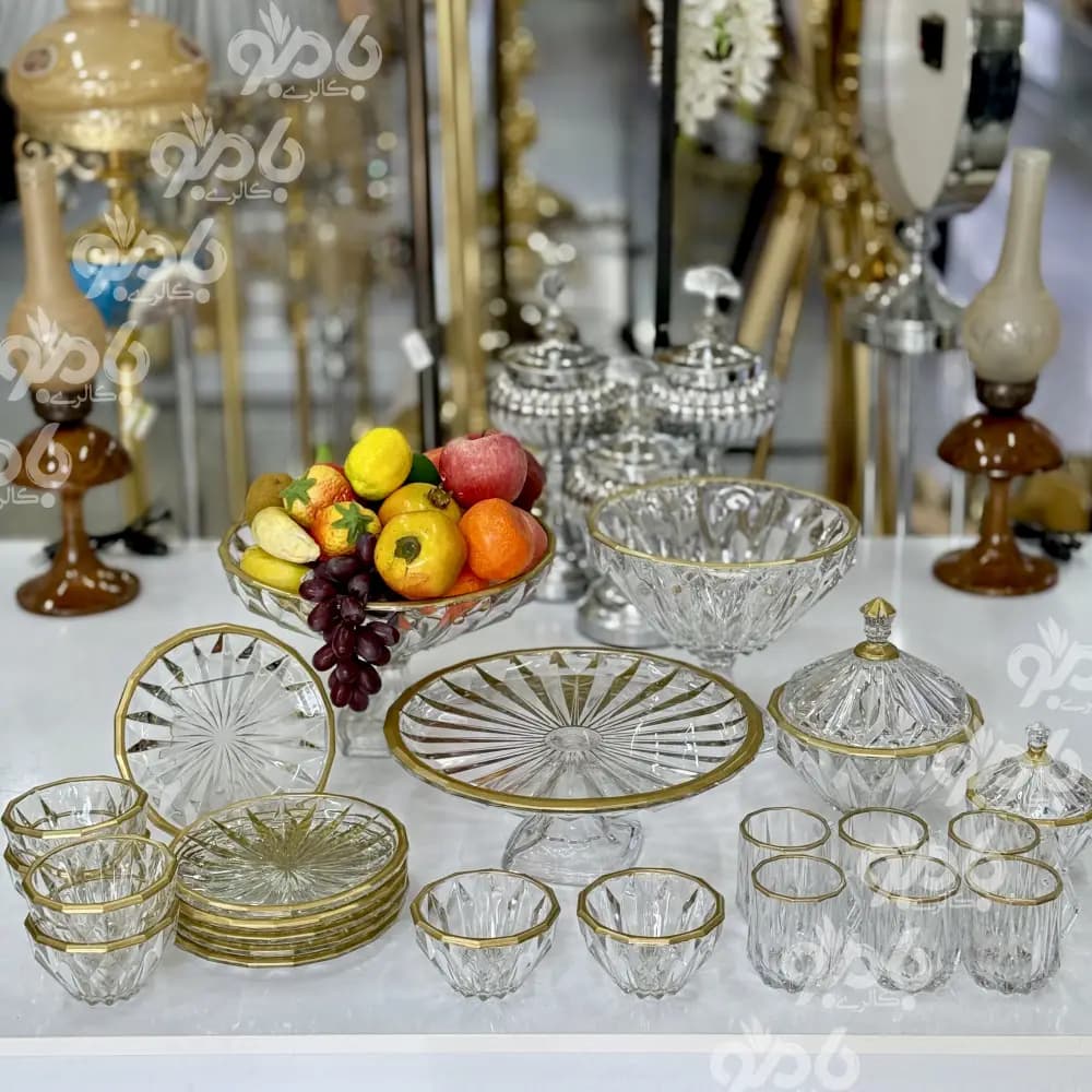سرویس مودنا پیاله لب طلایی — تصویر ۳
