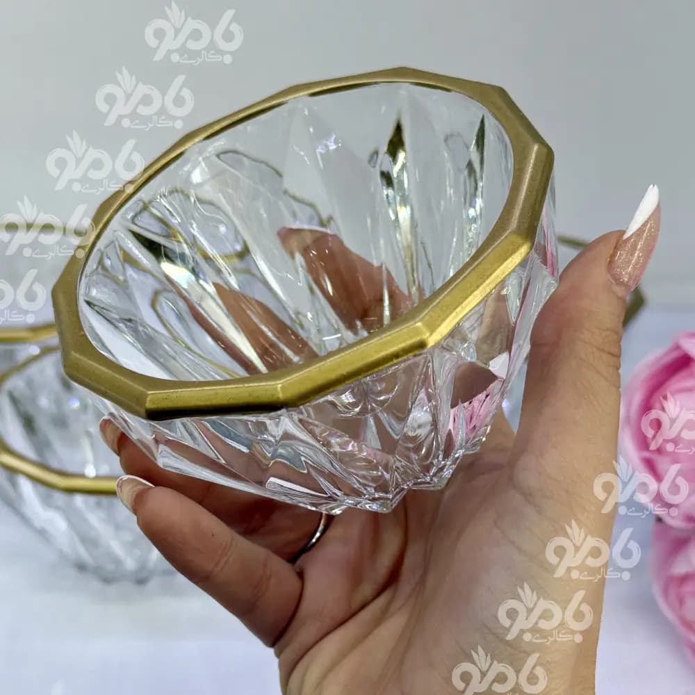 سرویس مودنا پیاله لب طلایی — تصویر ۲