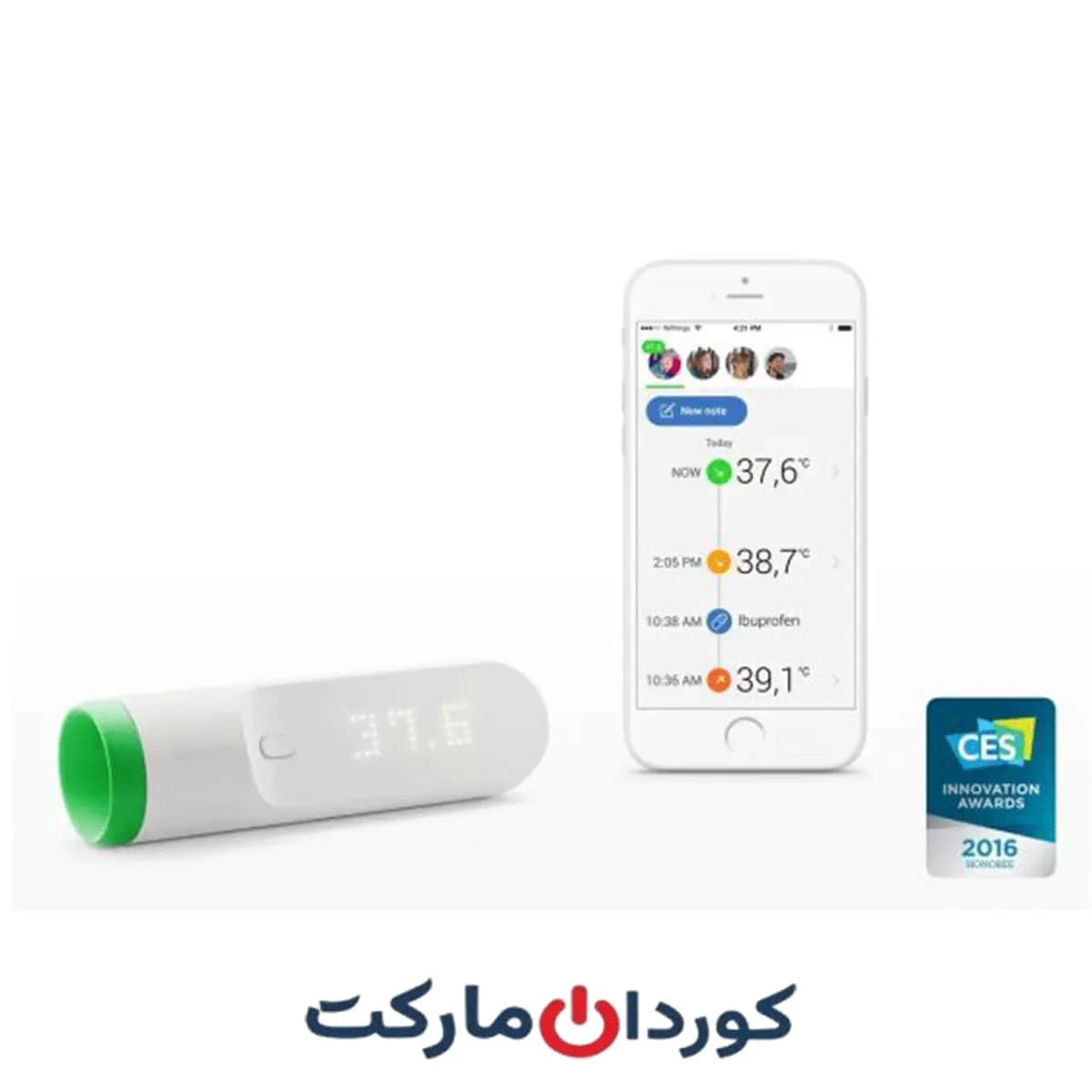 دماسنج هوشمند Withings Thermo — تصویر ۸