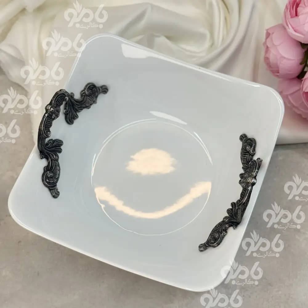 کاسه سرامیکی پیوتر مربع فیوچر کد24