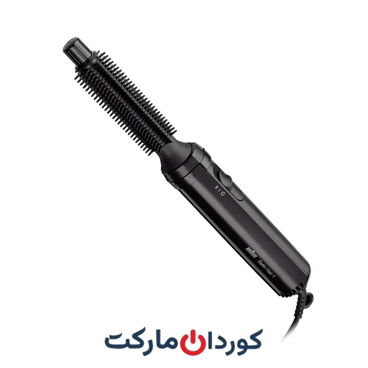 سشوار برس دار و فرکننده و حالت دهندە موی براون آلمان اورجینال SATIN HAIR 1 BRAUN مدل AS110 TYPE 3580