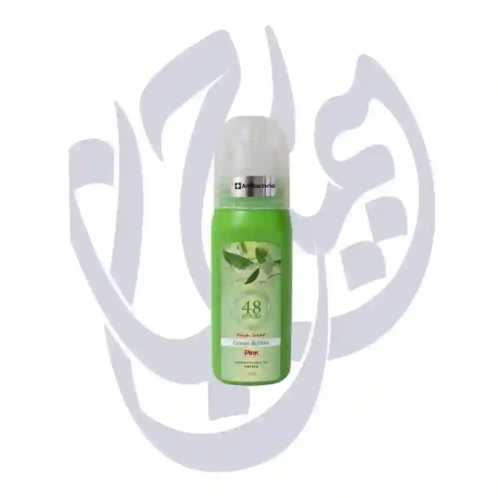 مام رول ضد تعریق پینک مدل نعنا گیاهی Green Bubbl