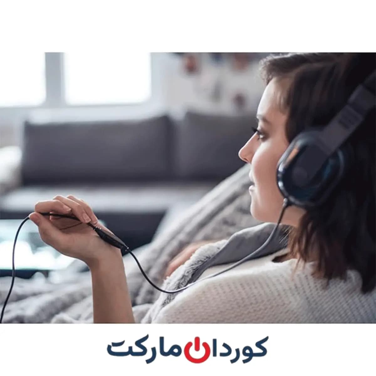 هدفون تامسون THOMSON برای تلویزیون، کابل ۸ متری مدل HED 4407 — تصویر ۴