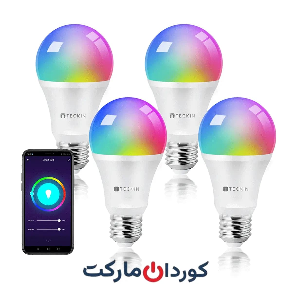 پک 4 عددی لامپ هوشمندRGB تکین Teckin مدل SB50