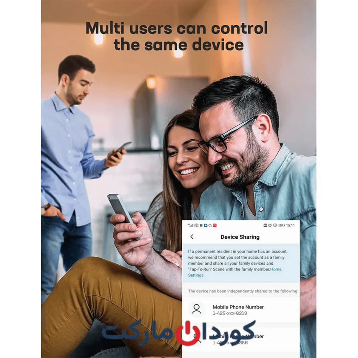پک 4 عددی لامپ هوشمندRGB تکین Teckin مدل SB50 — تصویر ۷