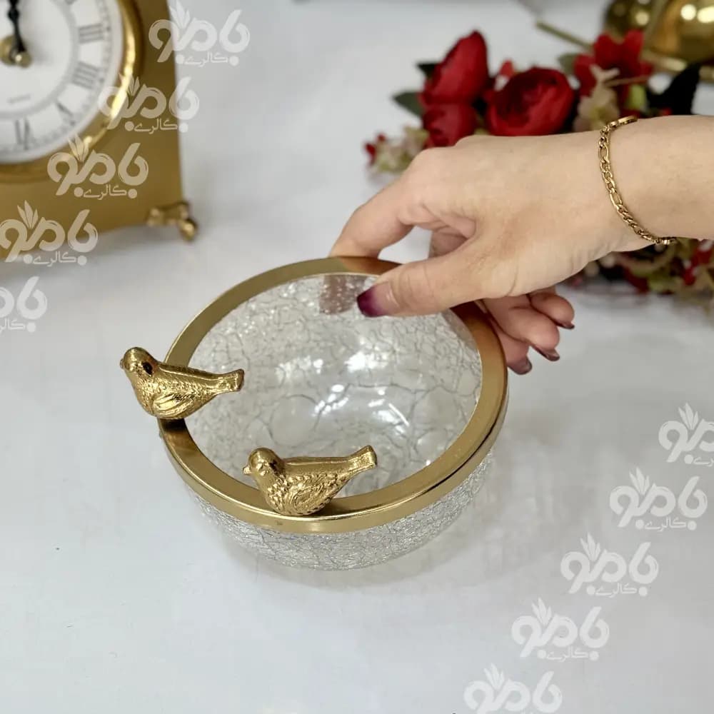 پیاله آبگز 1عددی دو گنجشک 780/89 — تصویر ۲