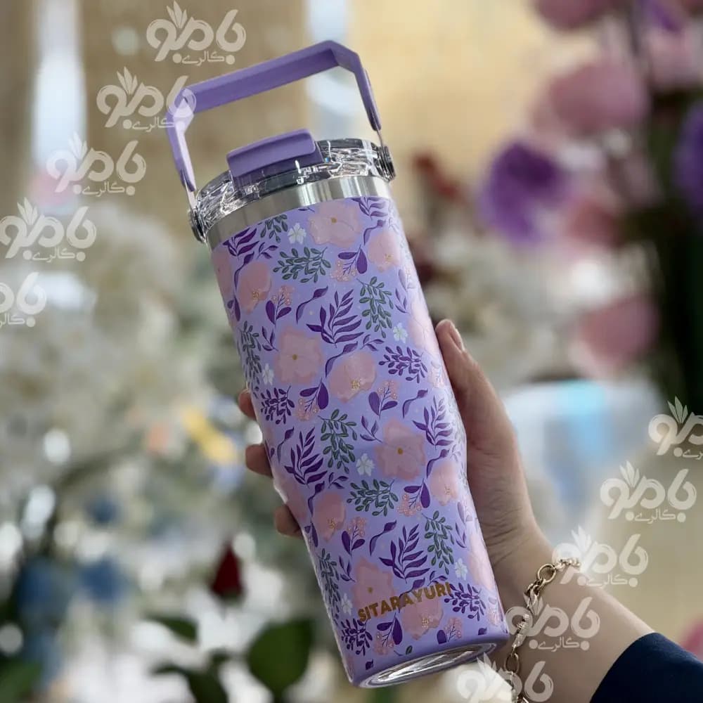 تراول ماگ سیتارایوری گل 900میل p42 — تصویر ۲