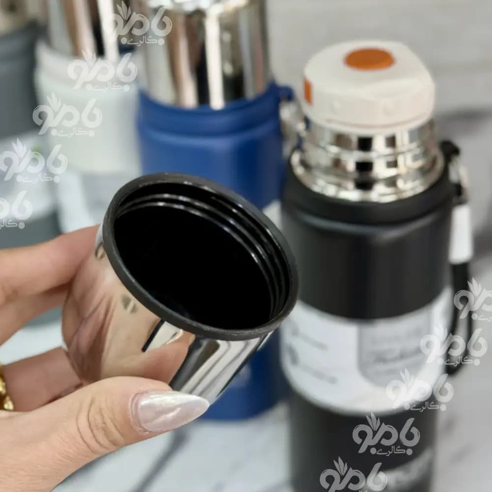 فلاسک یک نفره در استیل 500میل p75 — تصویر ۳