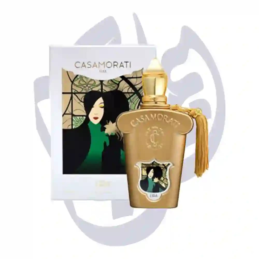 ادکلن پرفیوم100میل(کازاموراتی لیرا)طلایی زنانه casamorati lira