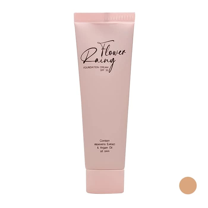 کرم پودر رینی فلاور حاوی SPF30 روغن آرگان شماره FC05
