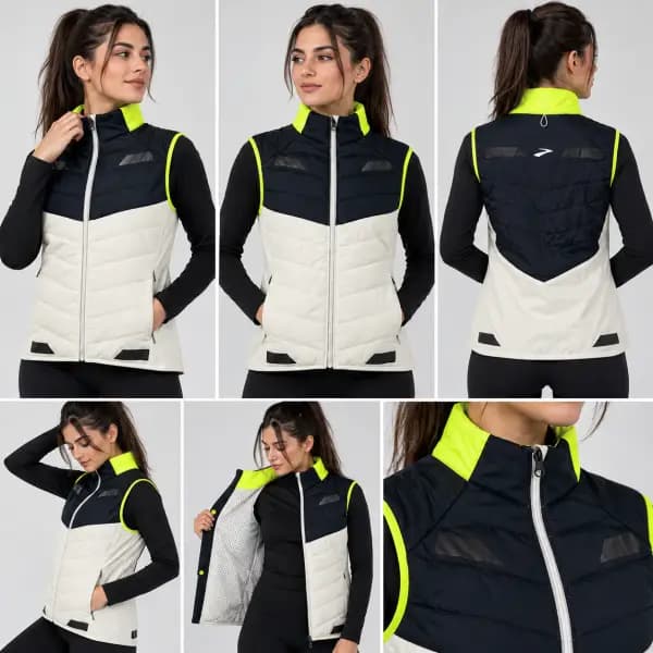 وست زنانه ی بروکس RUN VISIBLE INSULA VEST مدل 221561134.030 — تصویر ۱۰